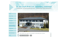 Desktop Screenshot of dr-brunk-loch.de